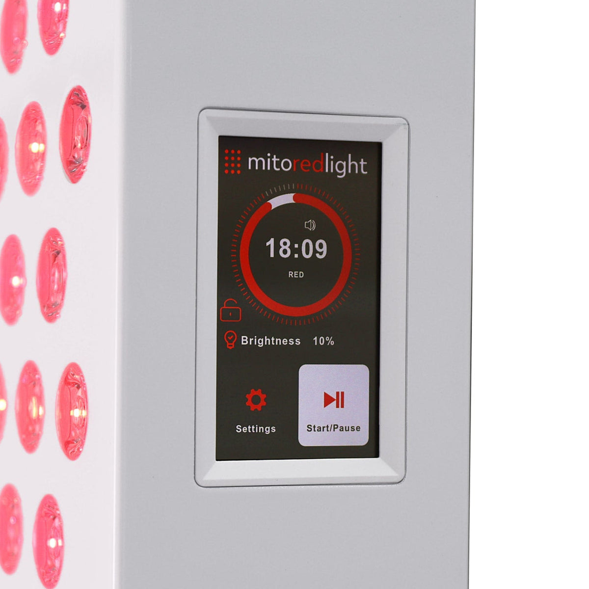 touch screen of the commercial elite 