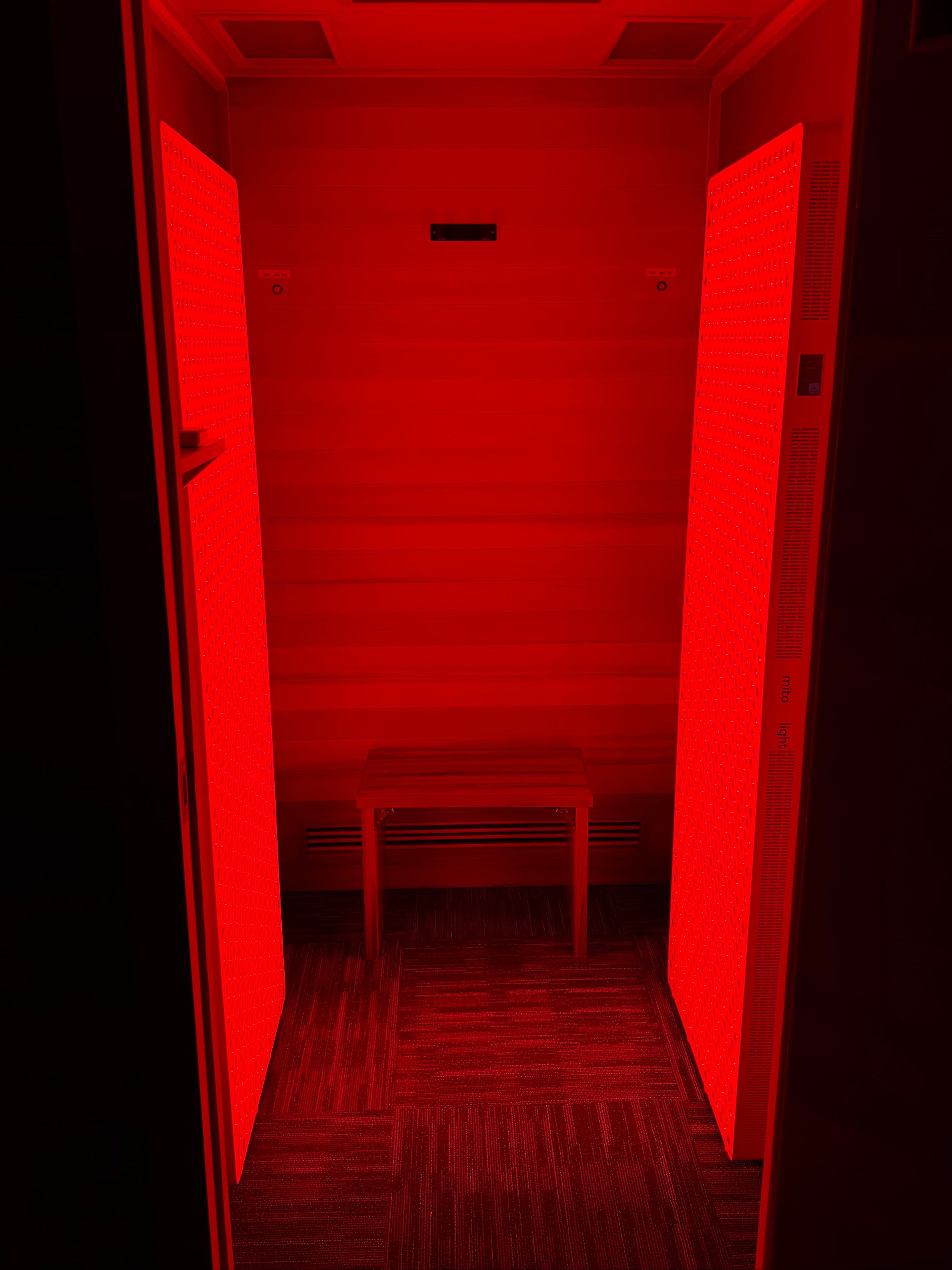 2 x MitoPRO Commercial Ultimate X | Red Light Therapy Booth