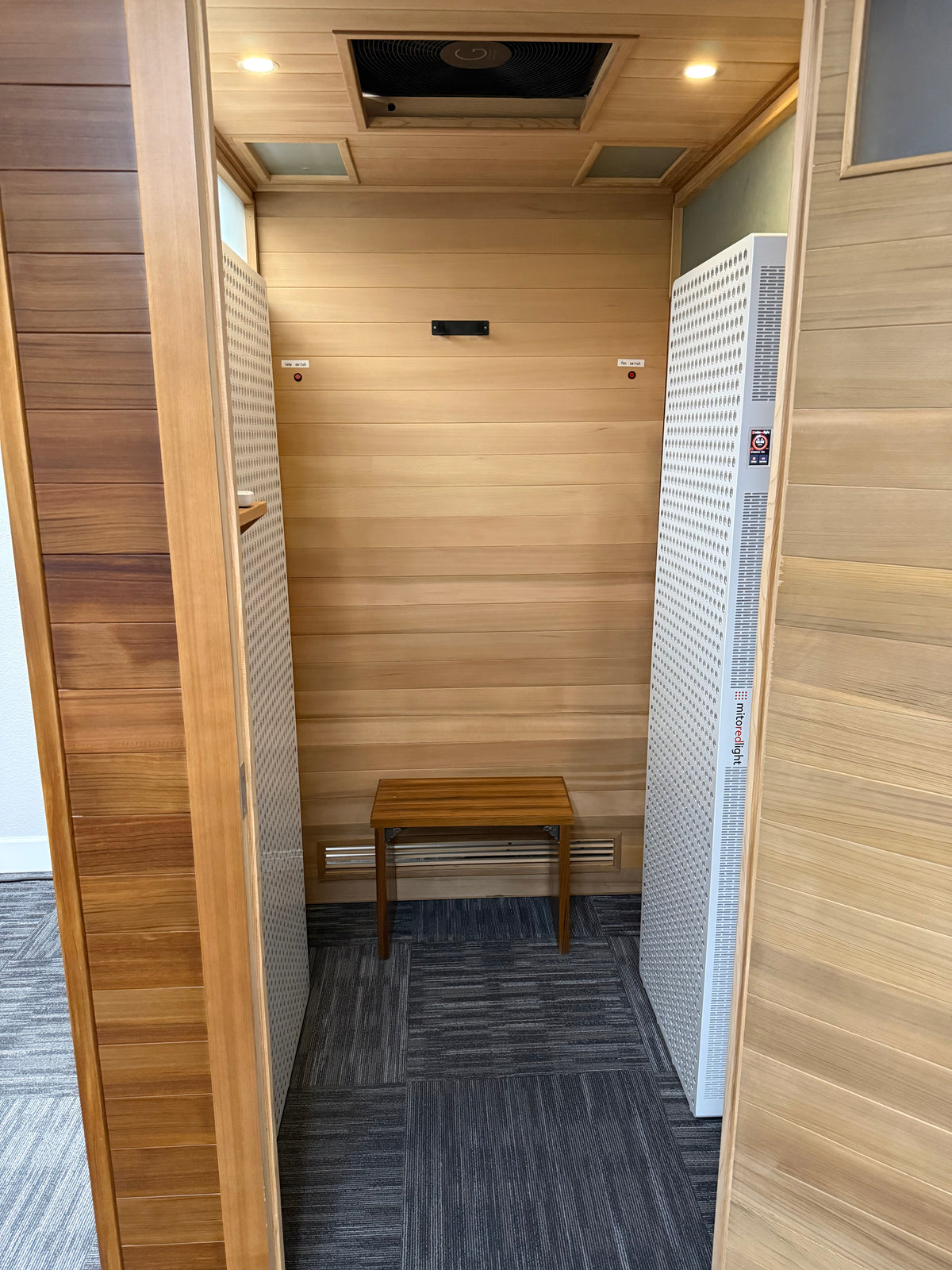 cabin not illuminated 