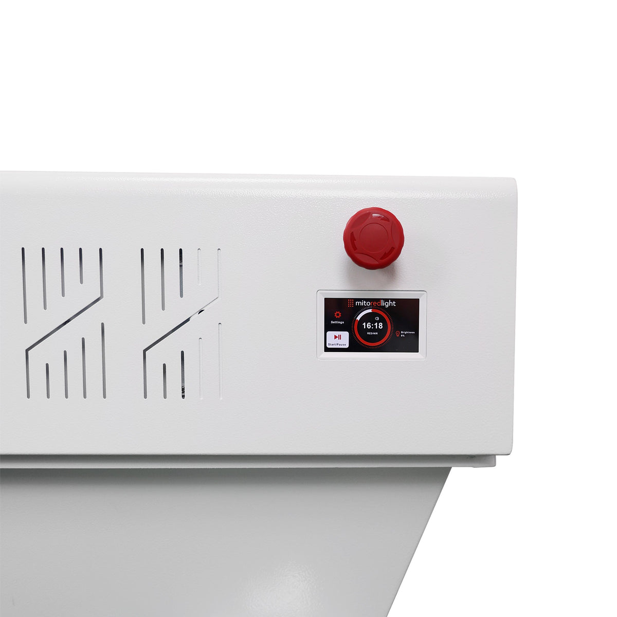 touchscreen and power button for mito recharge bed 