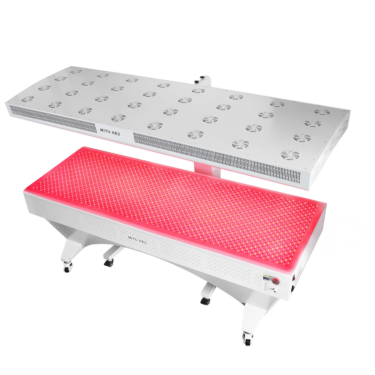 two piece mito red light therapy bed 